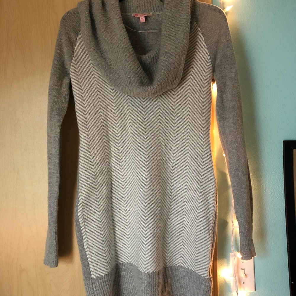 Turtleneck Sweater Dress